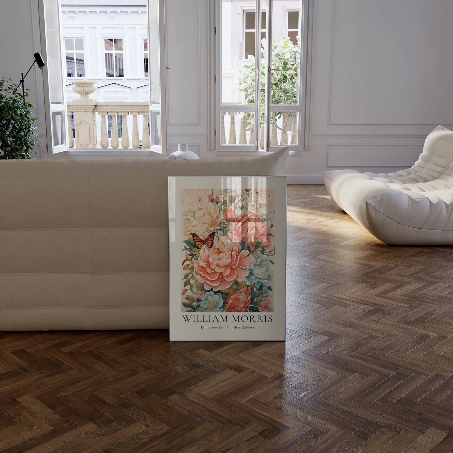 William Morris Poster | William Morris Print | Mid Century Modern Art  | Aesthetic Room Decor Flower Market Poster | Modern Wall Art