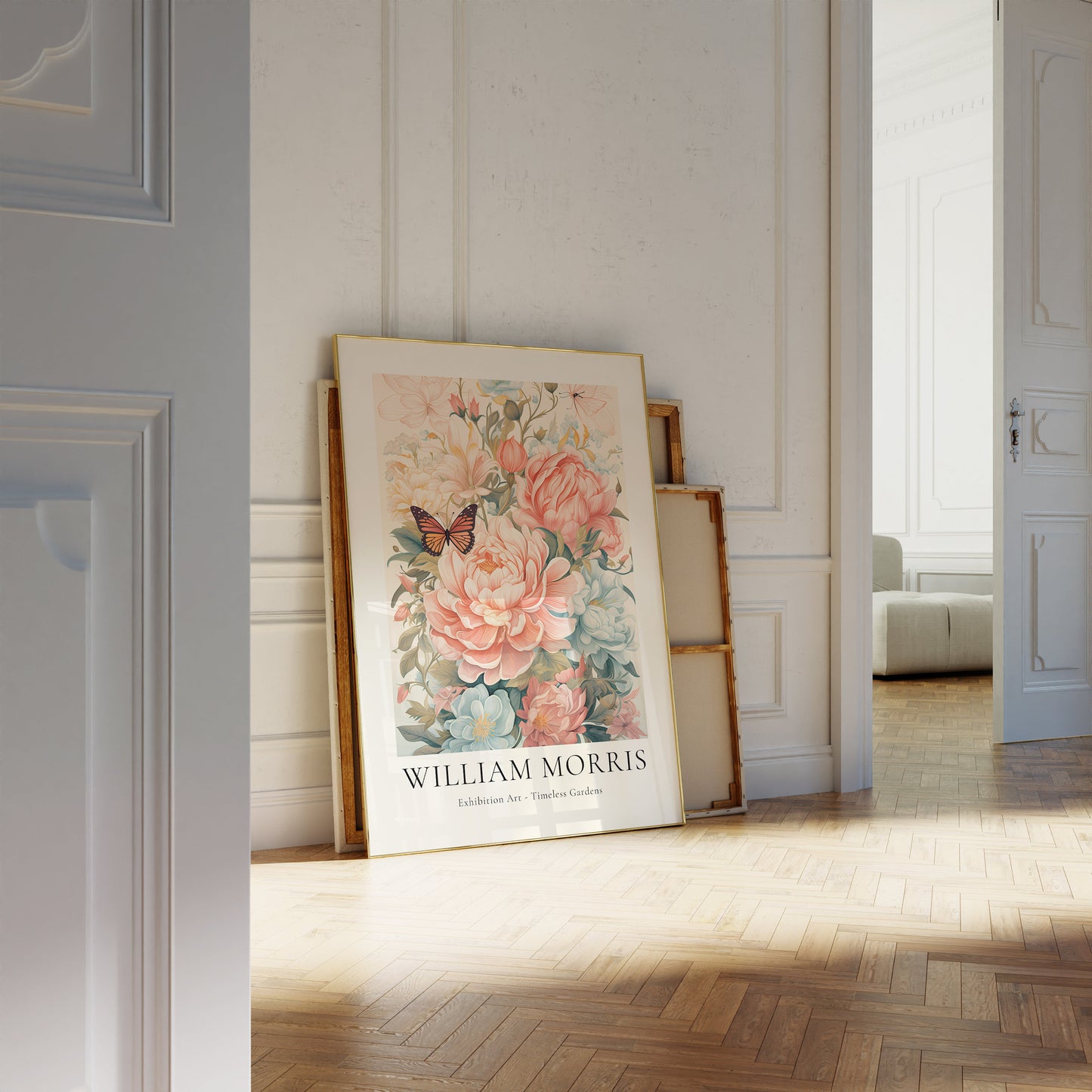 William Morris Poster | William Morris Print | Mid Century Modern Art  | Aesthetic Room Decor Flower Market Poster | Modern Wall Art