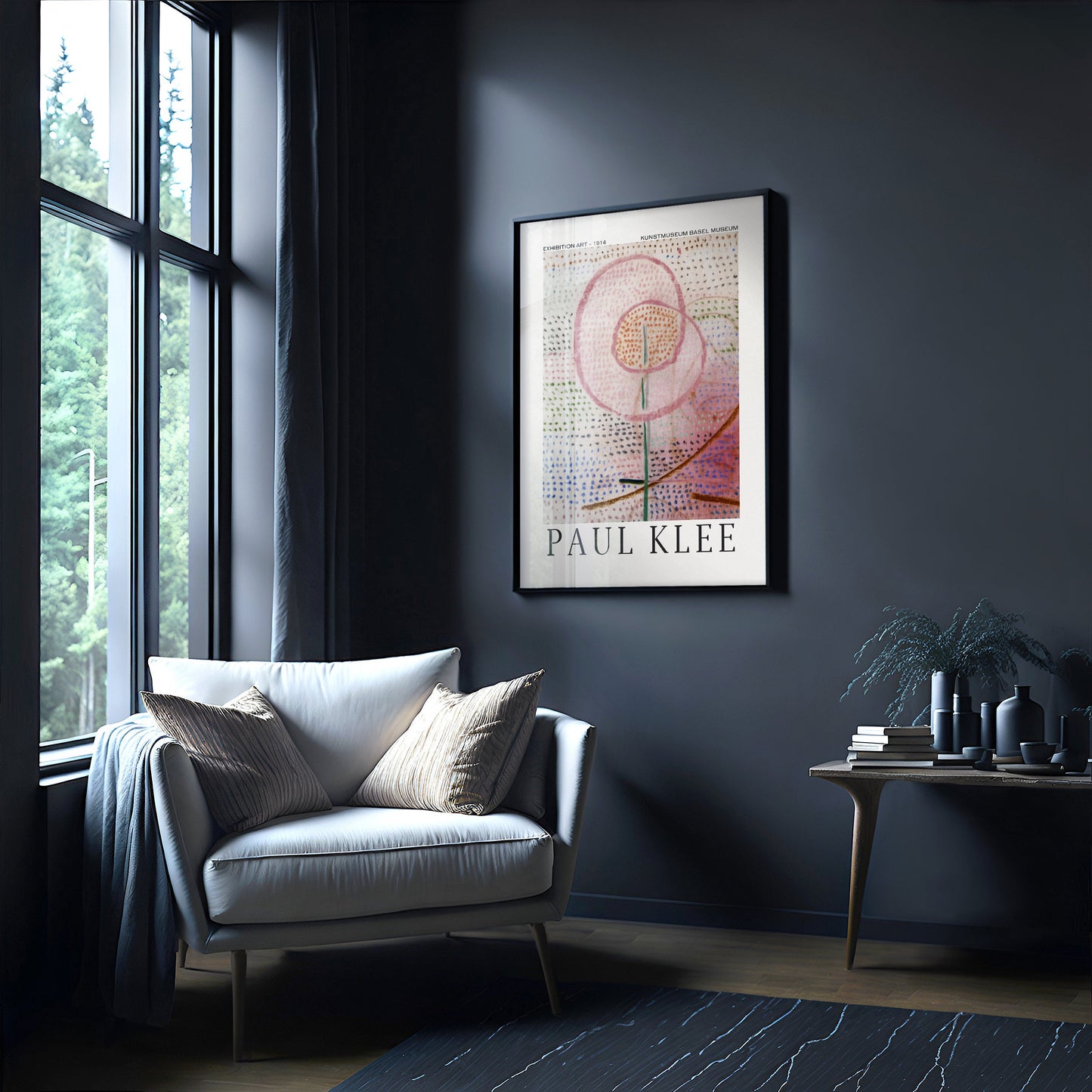 Paul Klee Poster - Art Museum Exhibition Print | Paul Klee Gallery Wall Art | Paul Klee Print | Abstract Art Exhibition Poster | Art Prints