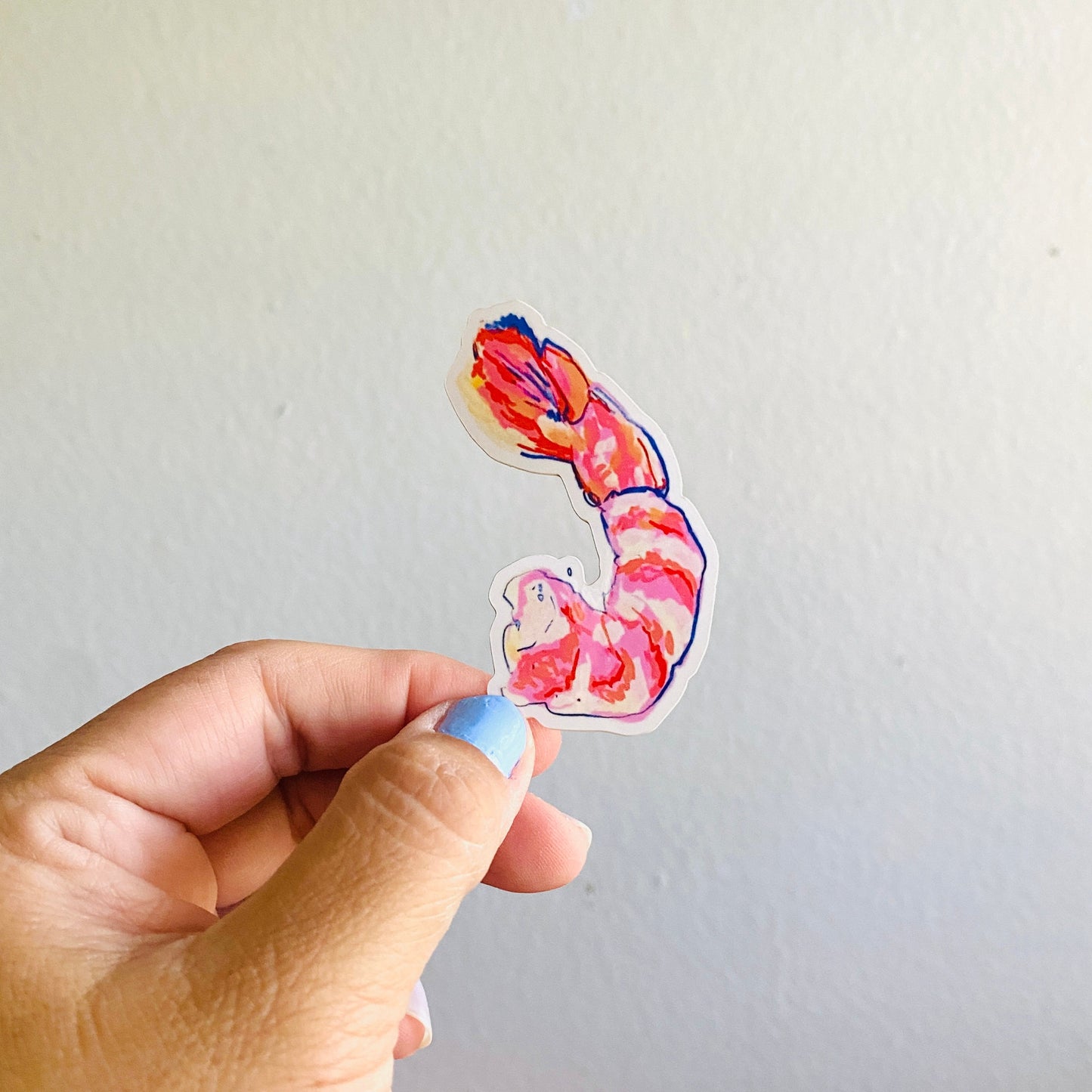 Shrimp Cocktail | Vinyl Sticker Decal | Waterproof Weatherproof | Shrimp Seafood Lover