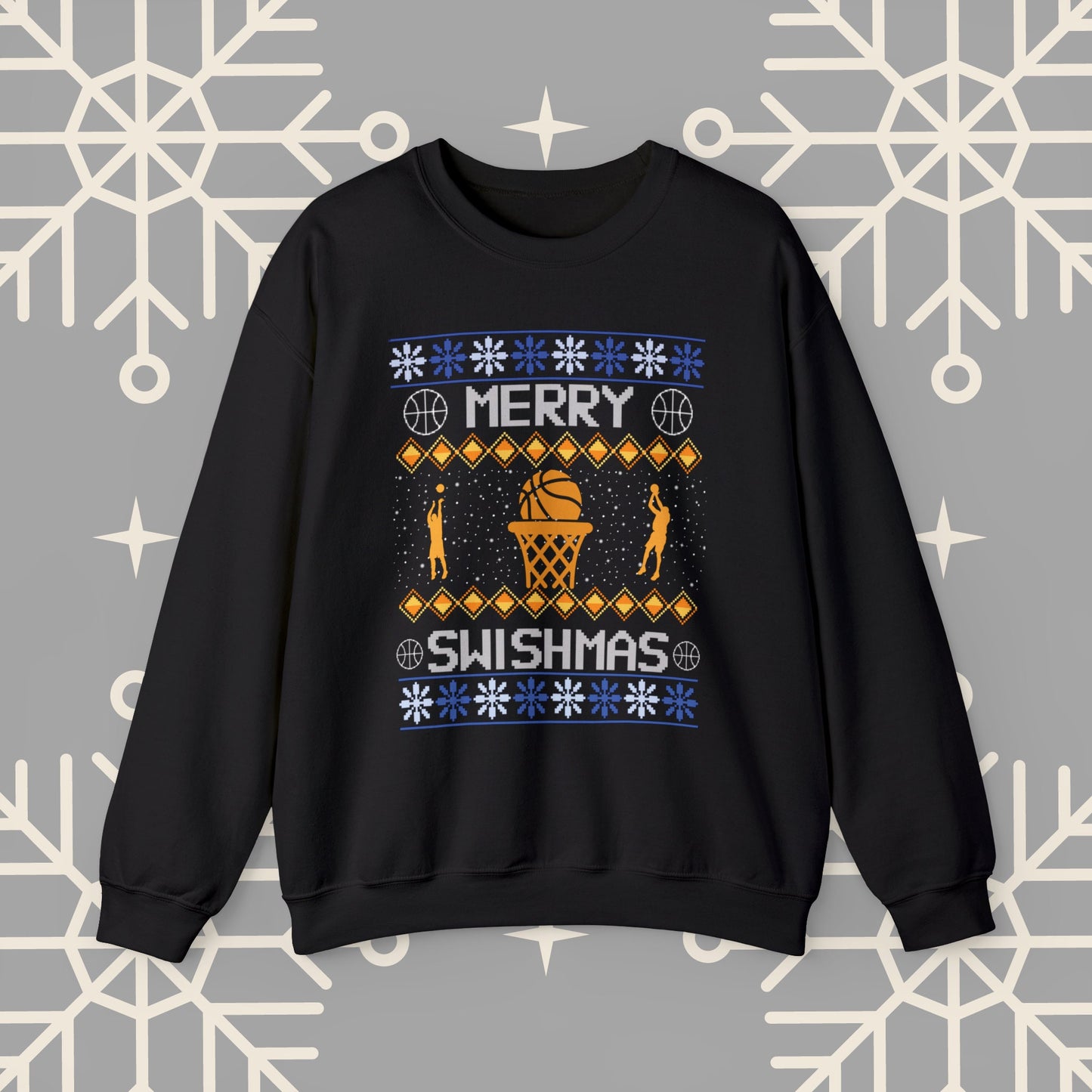 Merry Swishmas Sweatshirt, Ugly Christmas , Splash Brothers Sweatshirt, Basketball Sweatshirt, Golden State , Warriors Shirt.