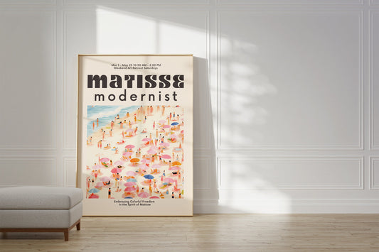 Henri Matisse Print - Colorful Wall Art, Aesthetic Room Decor, Matisse Poster for Modern Gallery Exhibition Art, Matisse Cut outs Gift Idea