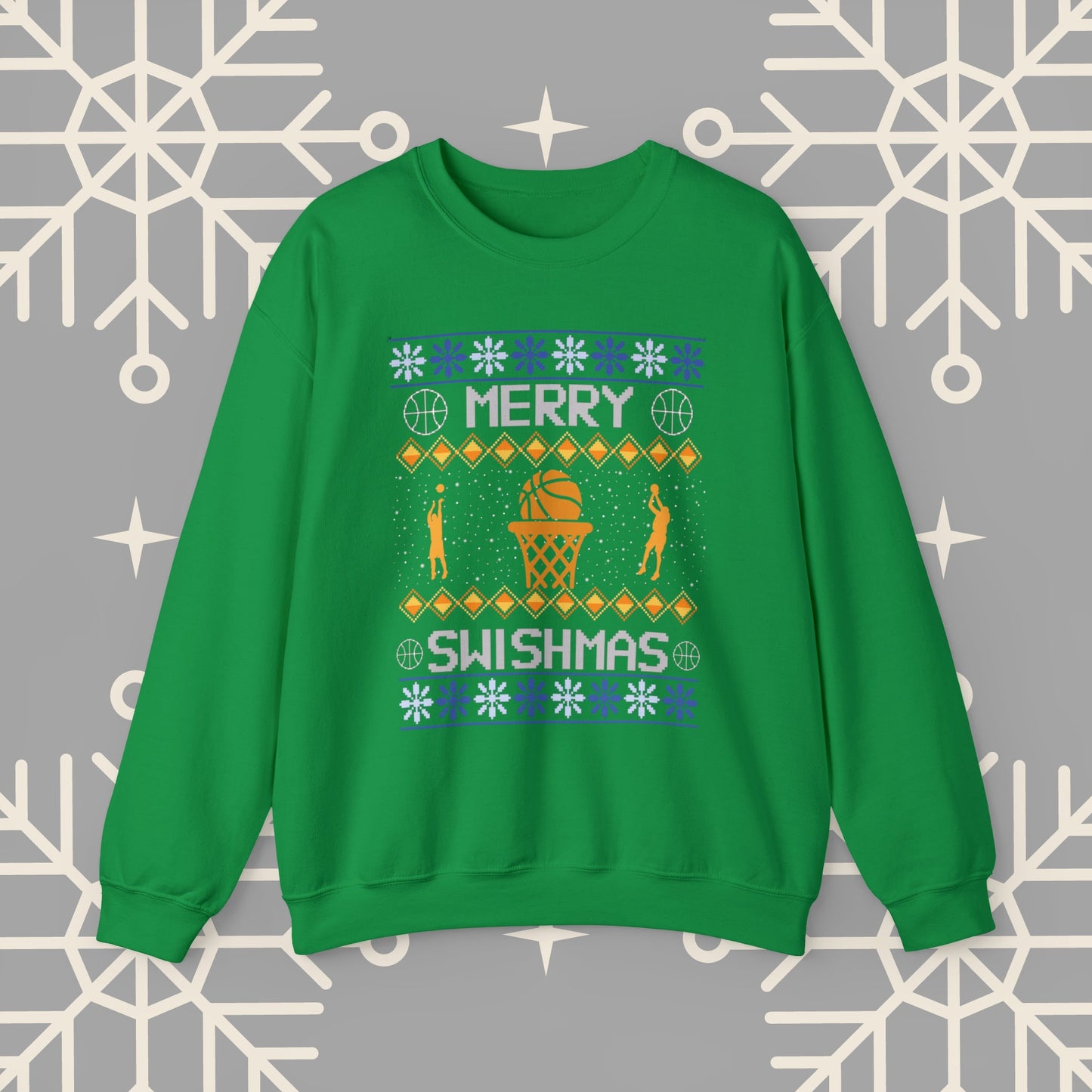 Merry Swishmas Sweatshirt, Ugly Christmas , Splash Brothers Sweatshirt, Basketball Sweatshirt, Golden State , Warriors Shirt.