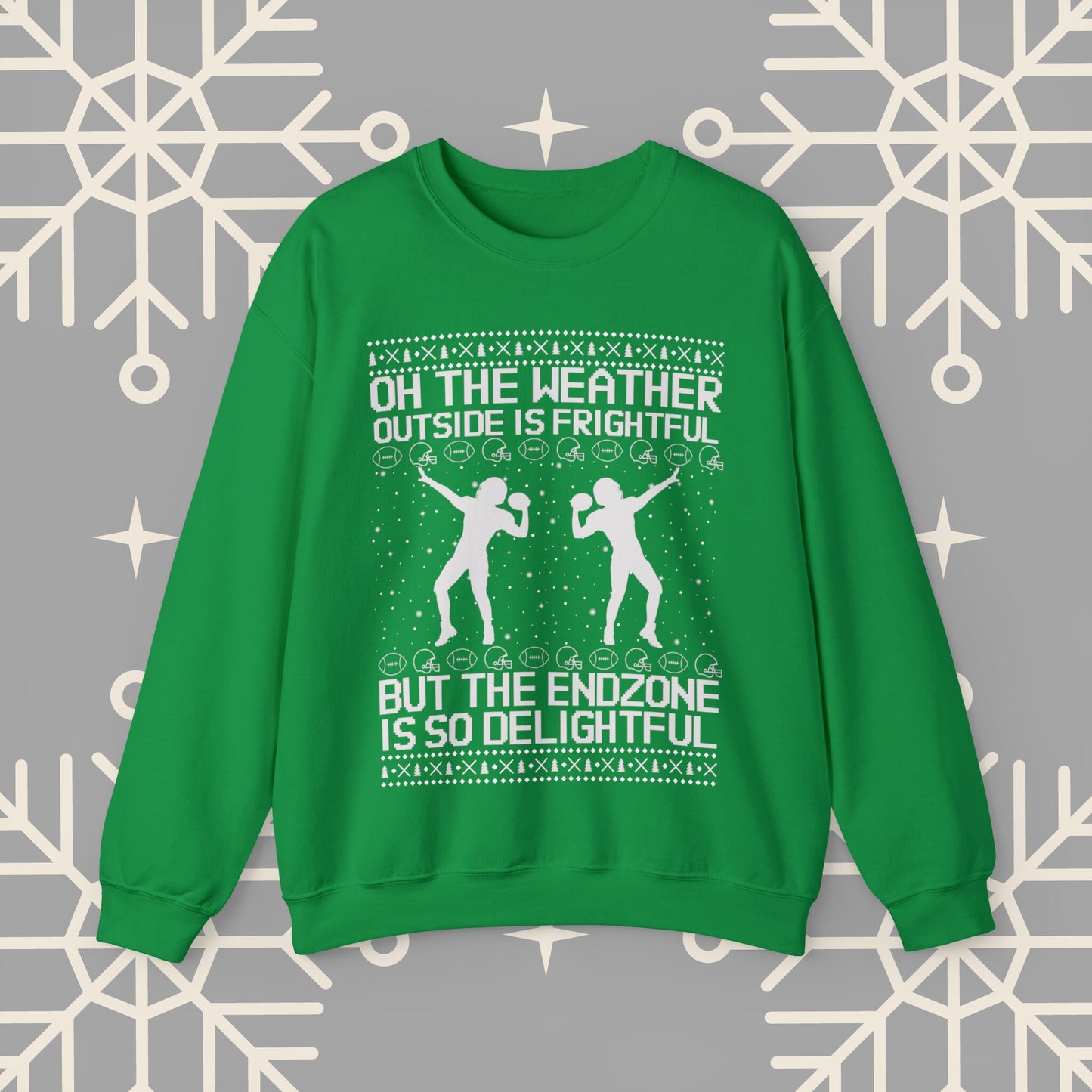 Christmas Football Sweatshirt, Christmas Sweatshirt, Football Ugly Christmas , Funny Christmas , Football Christmas Gifts