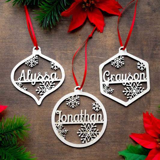 Christmas Ornaments Personalized| Custom Name Ornaments | Corporate Bulk Gift | Christmas Bauble