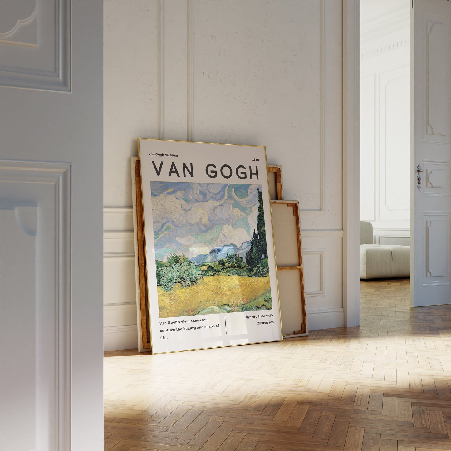 Vincent Van Gogh Poster - Modern Exhibition Wall Art, Van Gogh Print as Classic Art Painting, Impressionist Print as Trendy Home Decor