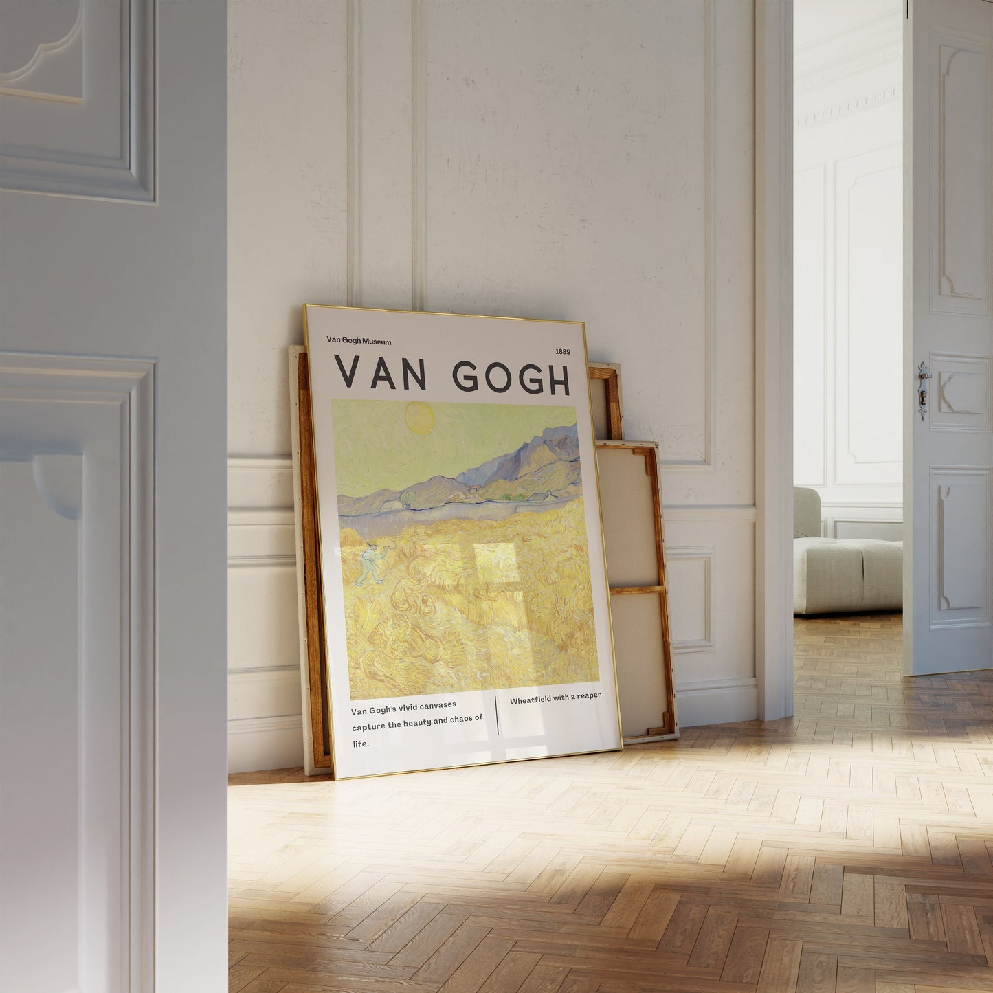 Vincent Van Gogh Poster - Modern Exhibition Wall Art, Van Gogh Print as Classic Art Painting, Impressionist Print as Trendy Home Decor