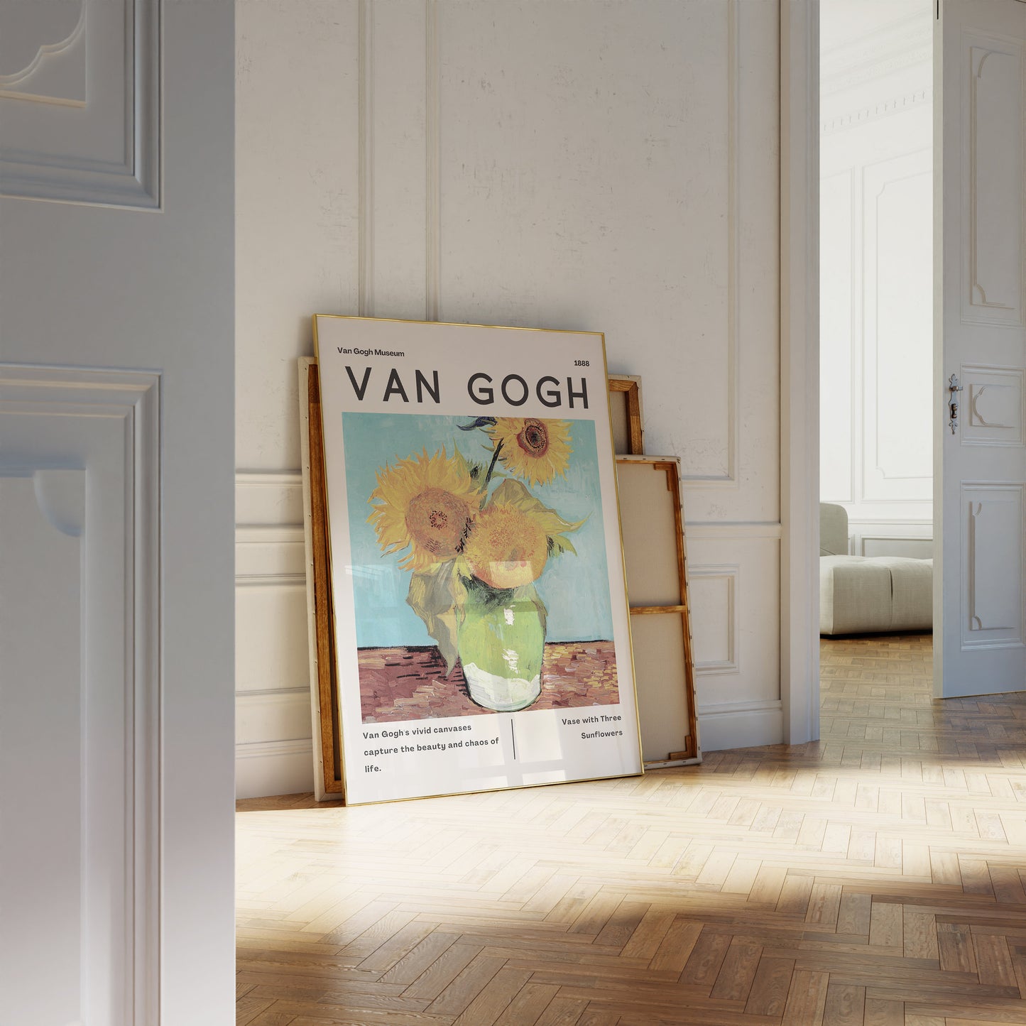 Vincent Van Gogh Poster - Modern Exhibition Wall Art, Van Gogh Print as Classic Art Painting, Impressionist Print as Trendy Home Decor