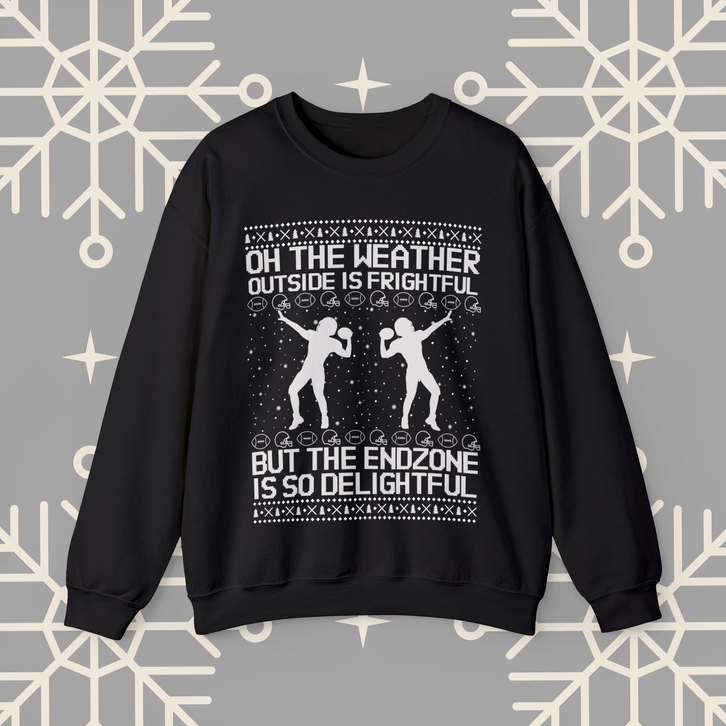 Christmas Football Sweatshirt, Christmas Sweatshirt, Football Ugly Christmas , Funny Christmas , Football Christmas Gifts