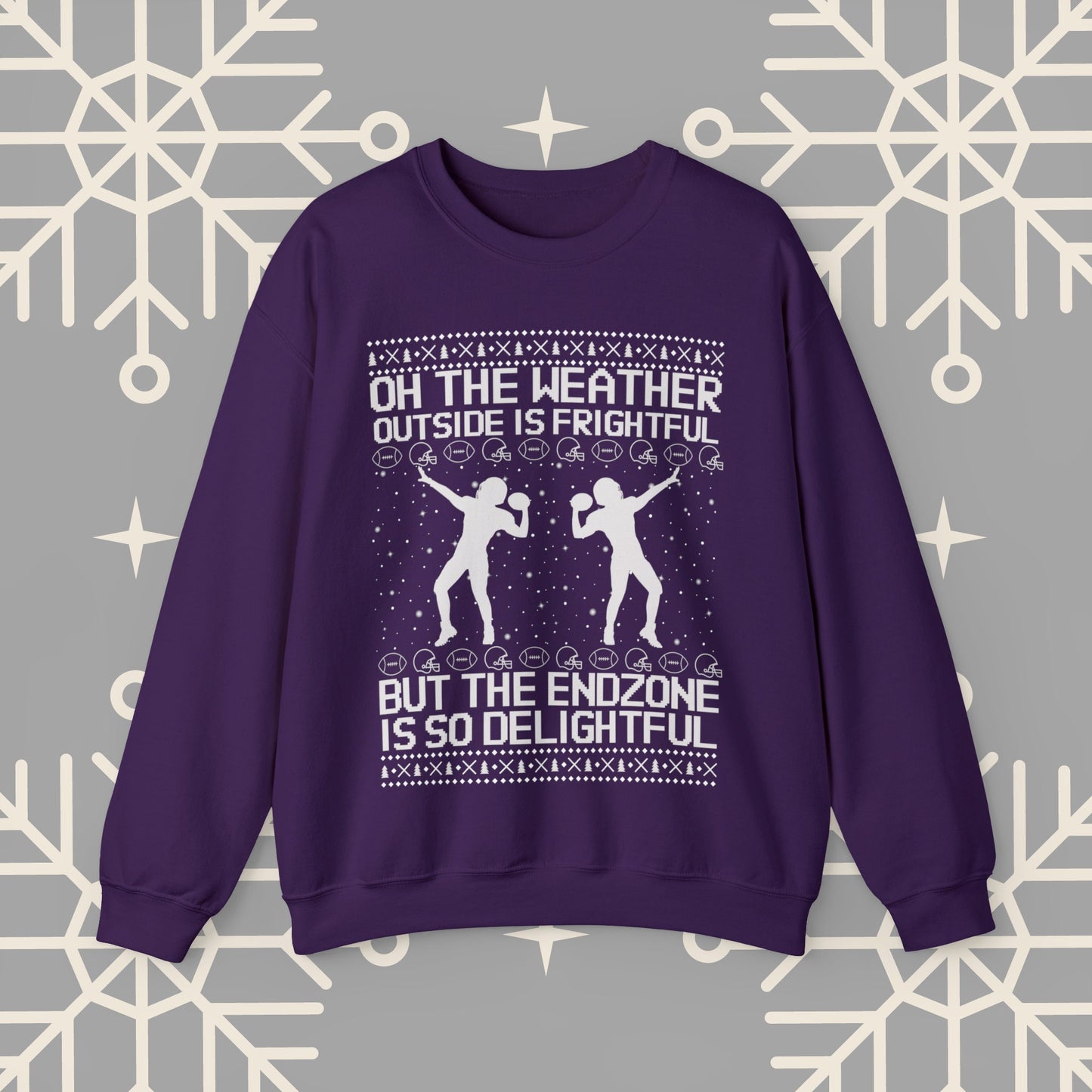 Christmas Football Sweatshirt, Christmas Sweatshirt, Football Ugly Christmas , Funny Christmas , Football Christmas Gifts
