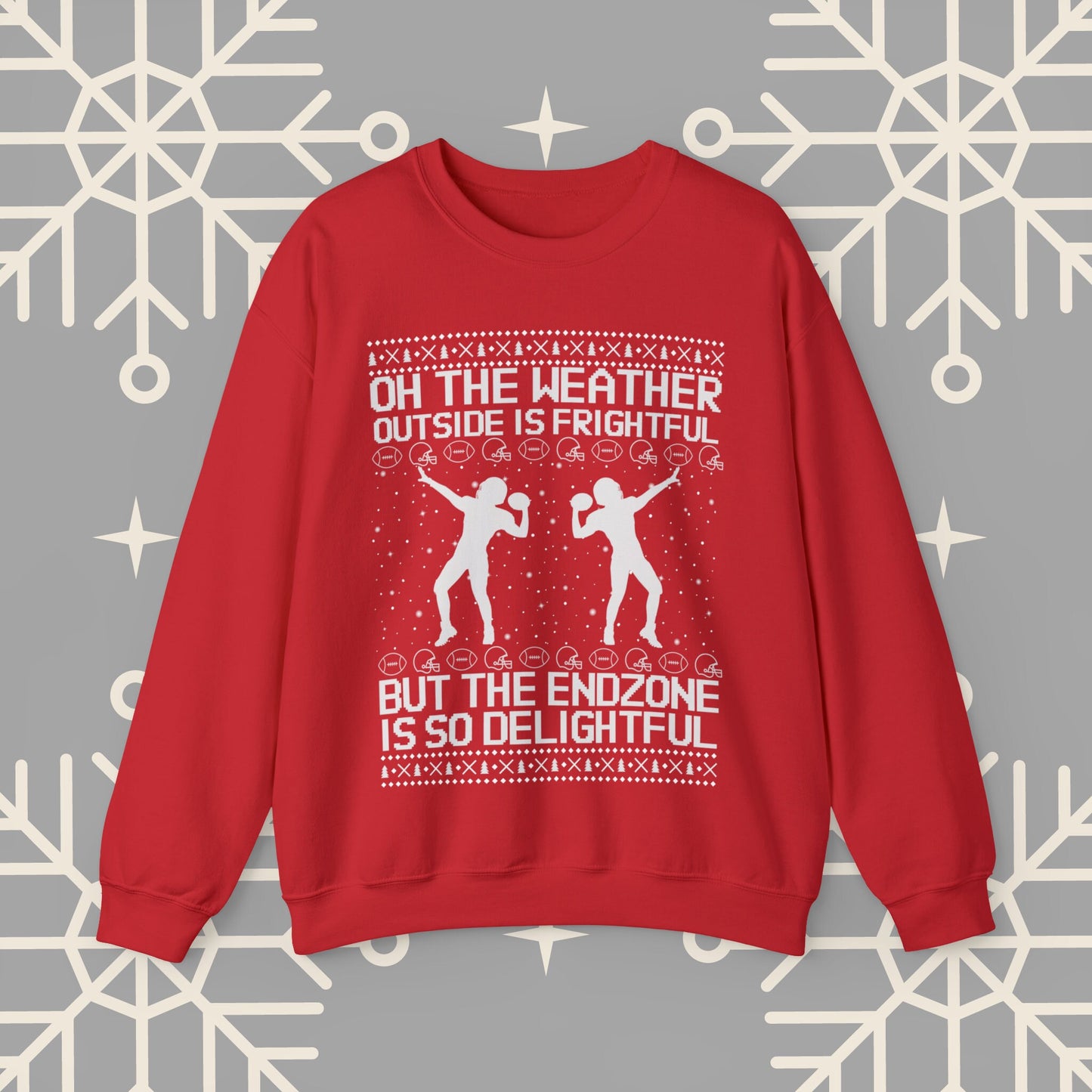 Christmas Football Sweatshirt, Christmas Sweatshirt, Football Ugly Christmas , Funny Christmas , Football Christmas Gifts