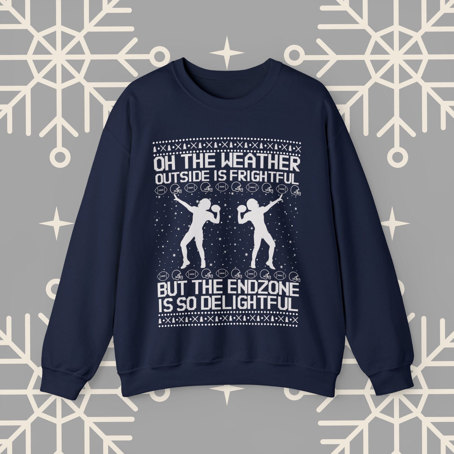Christmas Football Sweatshirt, Christmas Sweatshirt, Football Ugly Christmas , Funny Christmas , Football Christmas Gifts