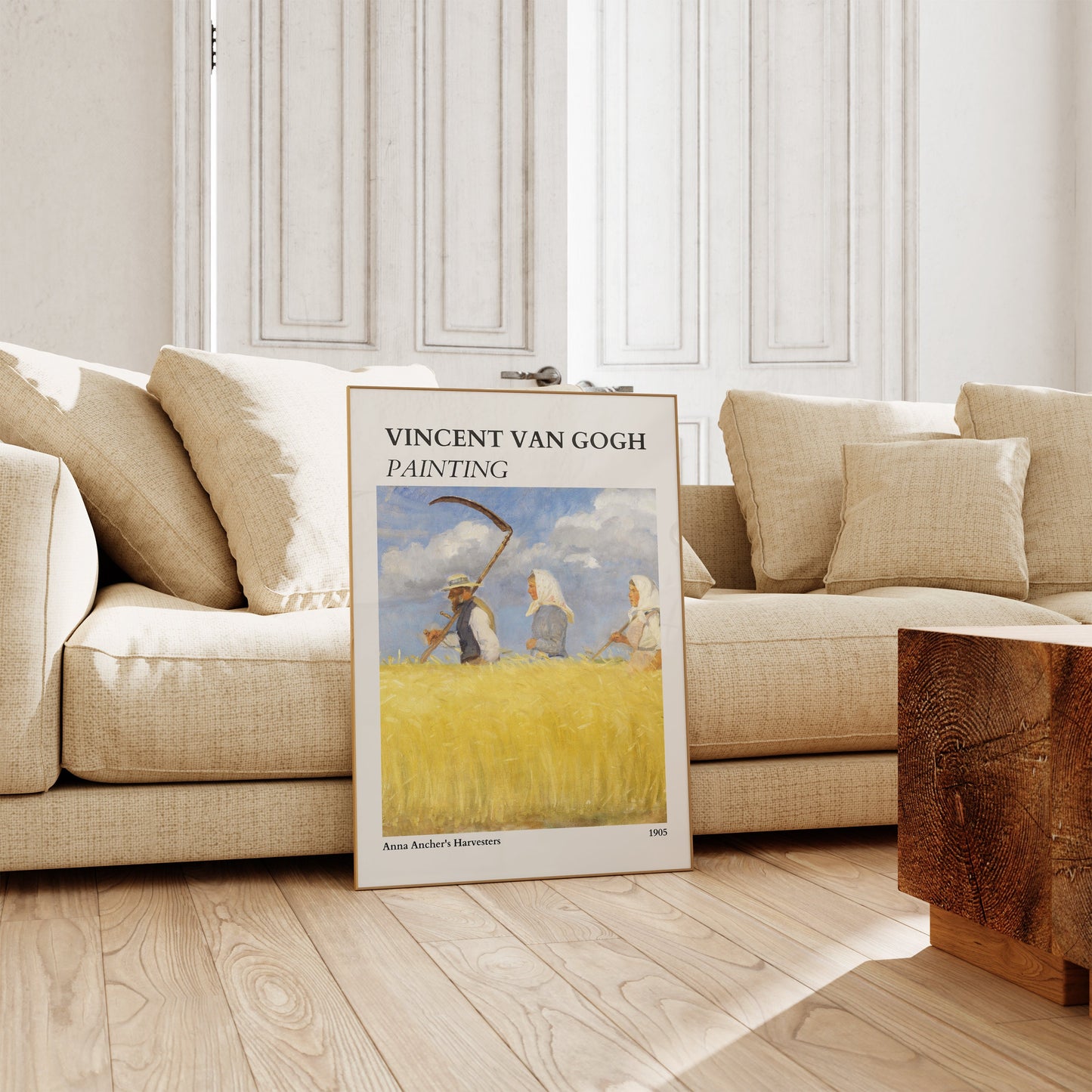Vincent Van Gogh Poster - Modern Exhibition Wall Art, Van Gogh Print as Classic Art Painting, Impressionist Print as Trendy Home Decor