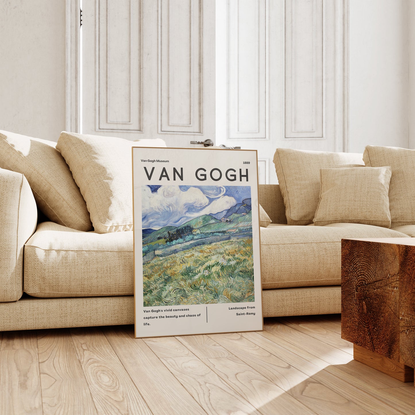 Vincent Van Gogh Poster - Modern Exhibition Wall Art, Van Gogh Print as Classic Art Painting, Impressionist Print as Trendy Home Decor