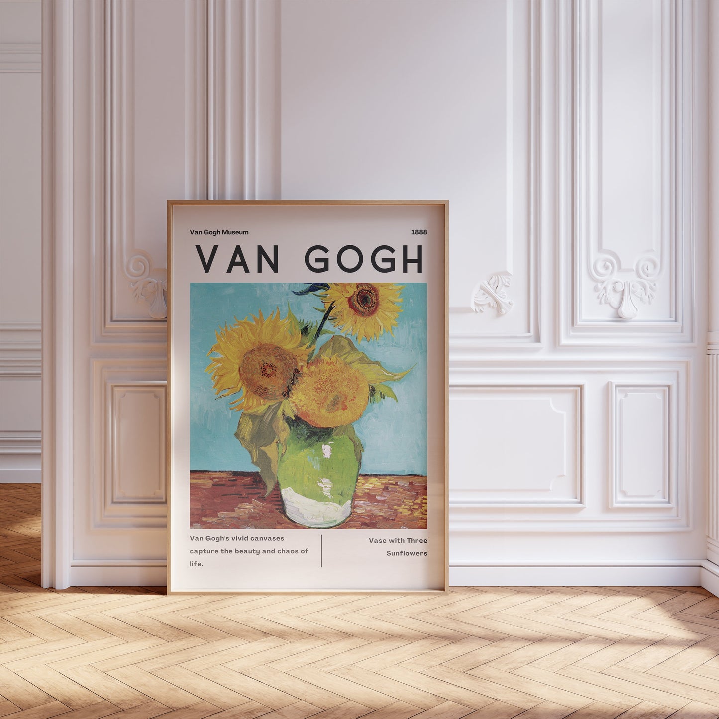 Vincent Van Gogh Poster - Modern Exhibition Wall Art, Van Gogh Print as Classic Art Painting, Impressionist Print as Trendy Home Decor