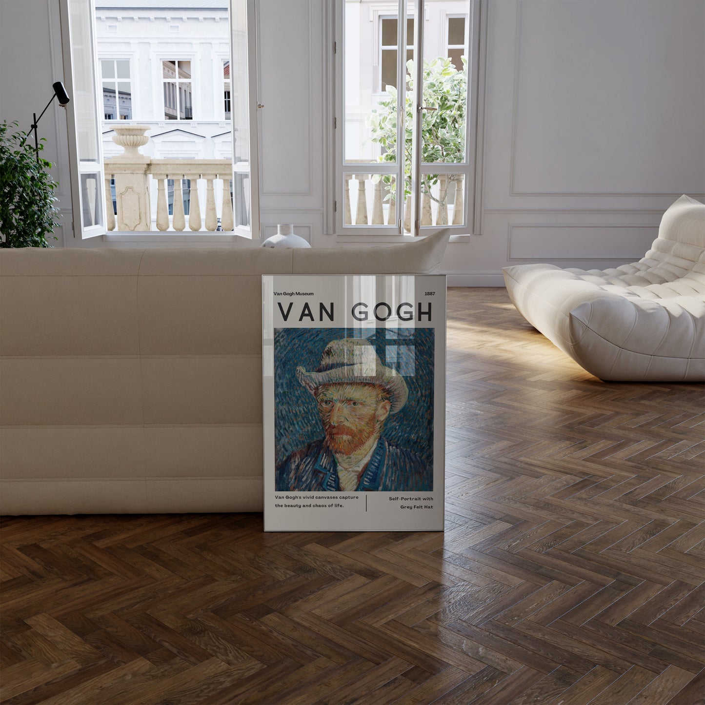 Vincent Van Gogh Poster - Modern Exhibition Wall Art, Van Gogh Print as Classic Art Painting, Impressionist Print as Trendy Home Decor