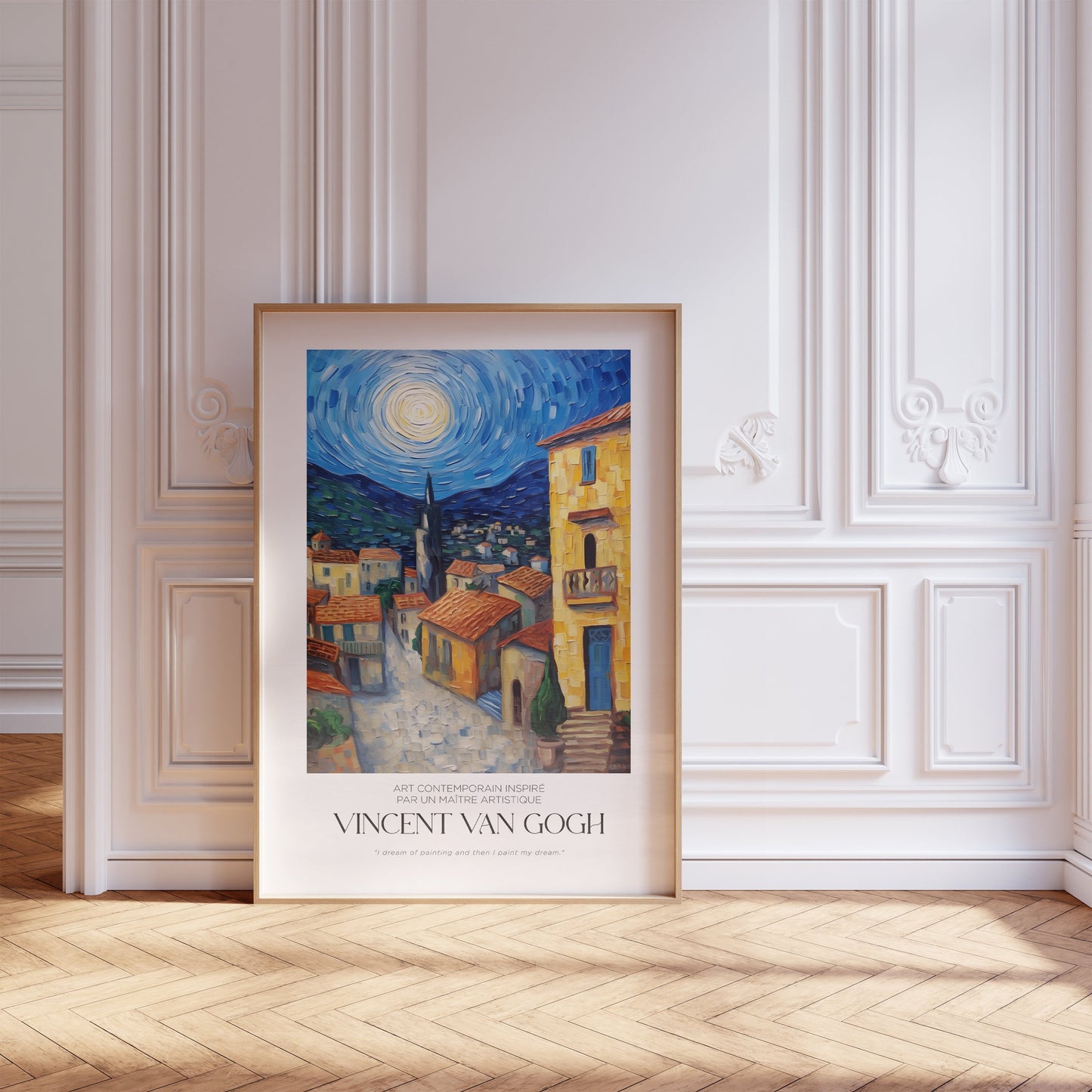 Vincent Van Gogh Poster - Modern Exhibition Wall Art, Van Gogh Print as Classic Art Painting, Impressionist Print as Trendy Home Decor