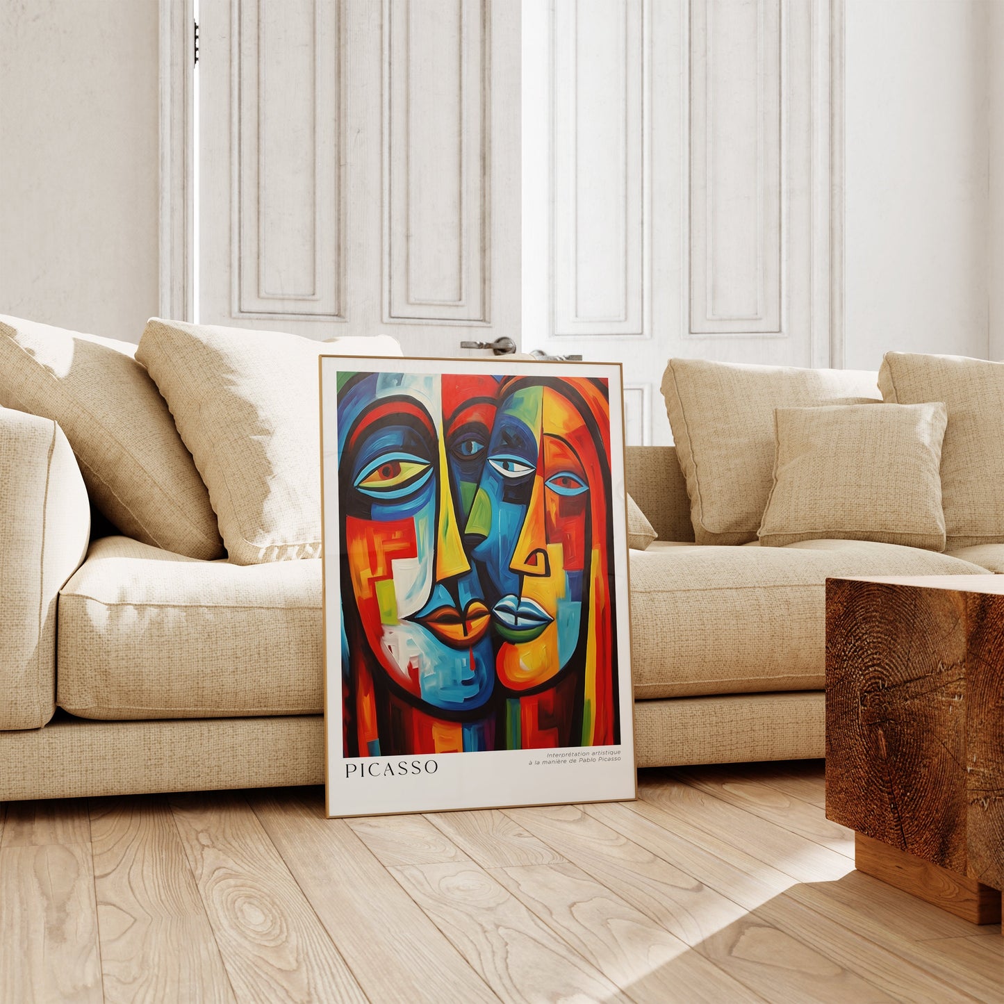 Pablo Picasso Poster, Abstract Vintage Art Print, Minimalist Gift Idea, Famous Artist Print, Gallery Picasso Print, Exhibition Line Art