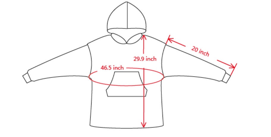 Kids Blanket Hoodie Cartoon Manga Mangas Comics