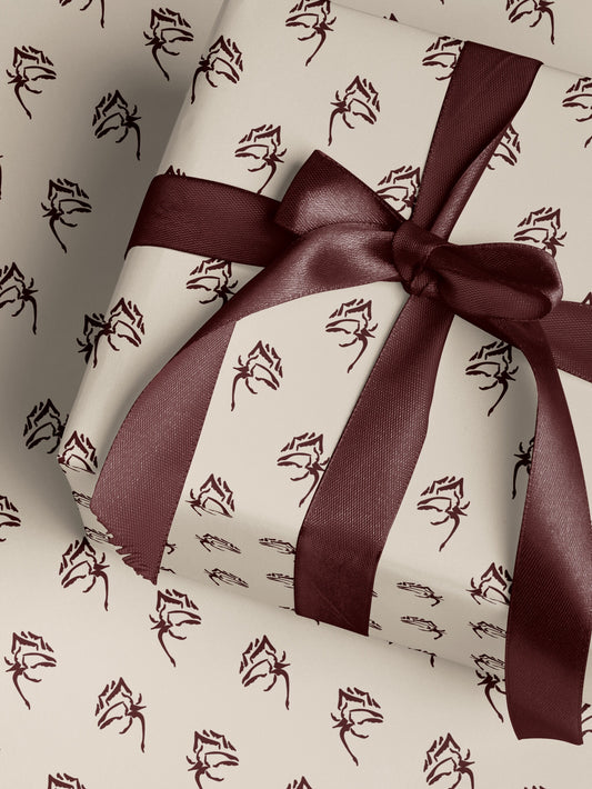Lovely Design Wrapping Paper Rose Gift Wrap Wedding Gift Wrapping Paper Floral Drawer Liner Paper Holiday Gift Wrap Paper Craft Supplies