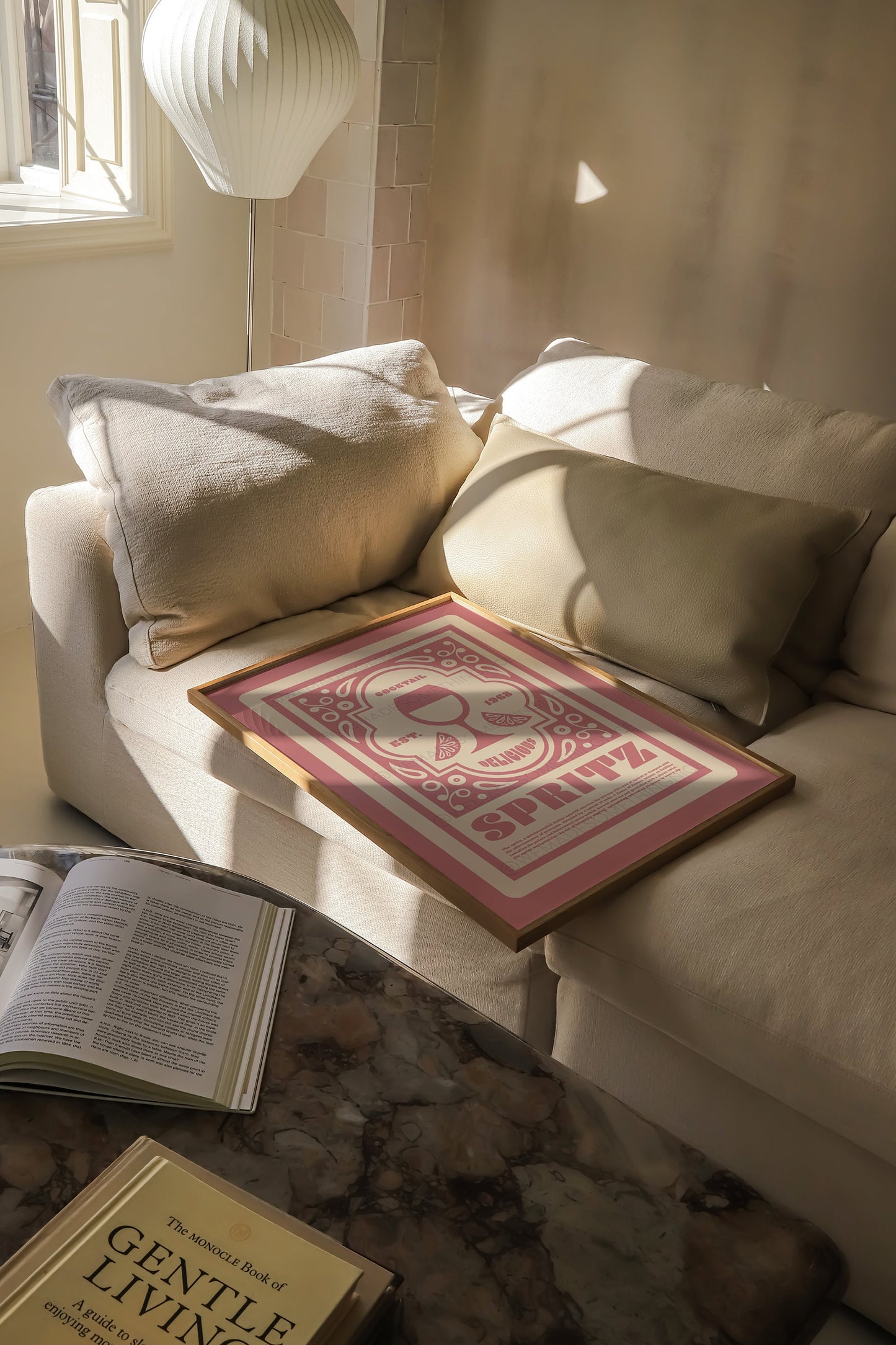 Spritz Cocktail Poster, Kitchen Art, Kitchen Poster, Kitchen Print, Retro Print, Art Deco, Kitchen Decor, Cocktail Print