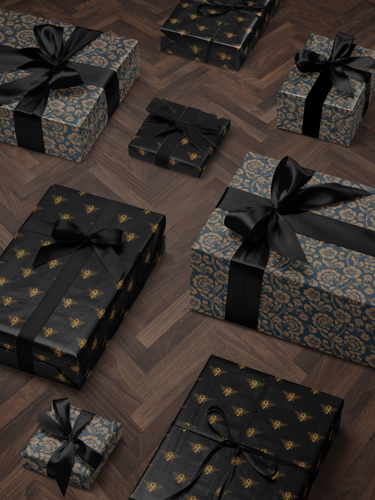Bumble Bee Wrapping Paper Print Gift Wrapping Paper Bachelorette Gift Bag Wrapping Paper Roll Anniversary Gift for Women Gift Wrap Wedding