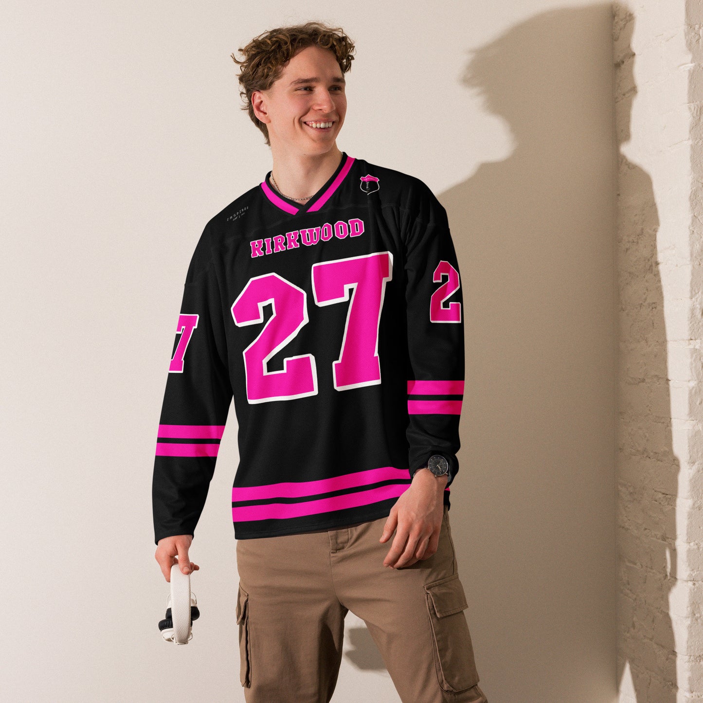 Bold #27 Oversized Racing Hockey Jersey – Lightweight Unisex Motorsport Streetwear Hockey Jersey for Fans