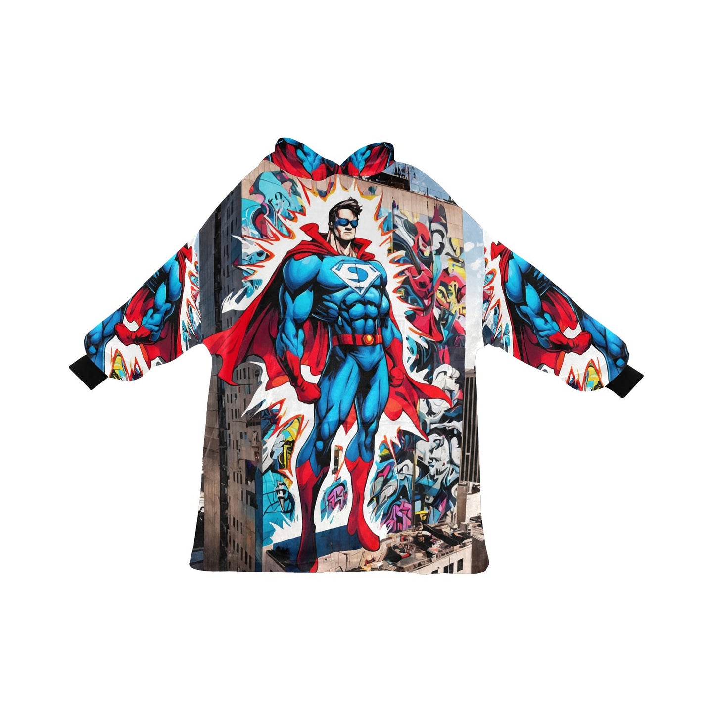Kids Blanket Hoodie Manga Mangas