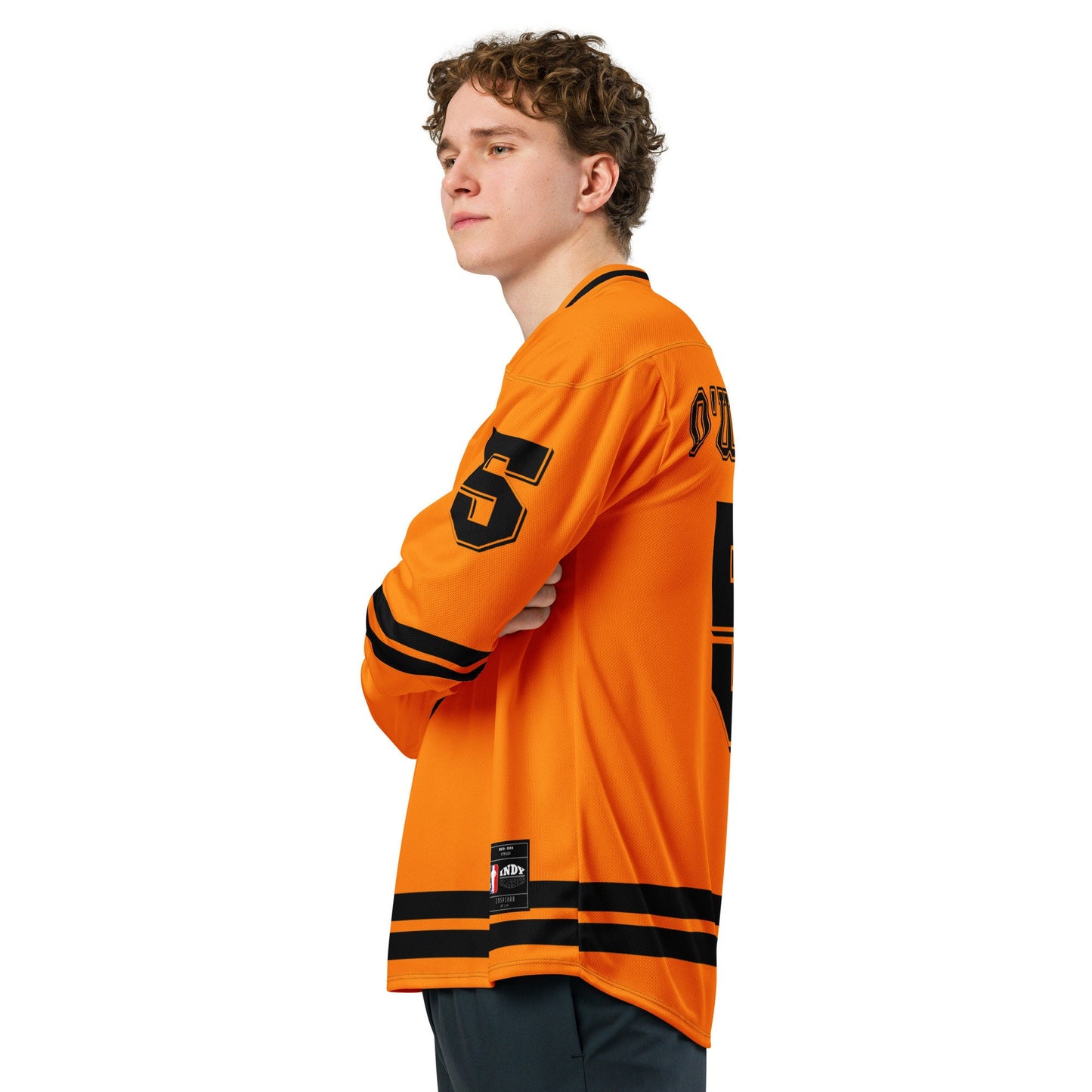 Racing Fan Oversize Unisex Hockey Jersey, Racing #5, Unisex Oversized Fit