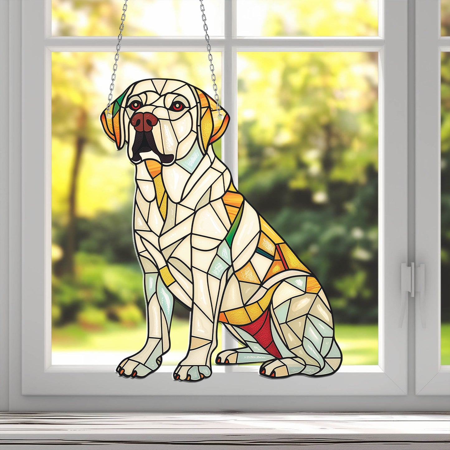 Labrador Retriever Dog Acrylic Window Decor, Dog Gift for Lab Owner, Gifts for Labrador Retriever Lovers, Unique Lab Gift Retriever Decor.