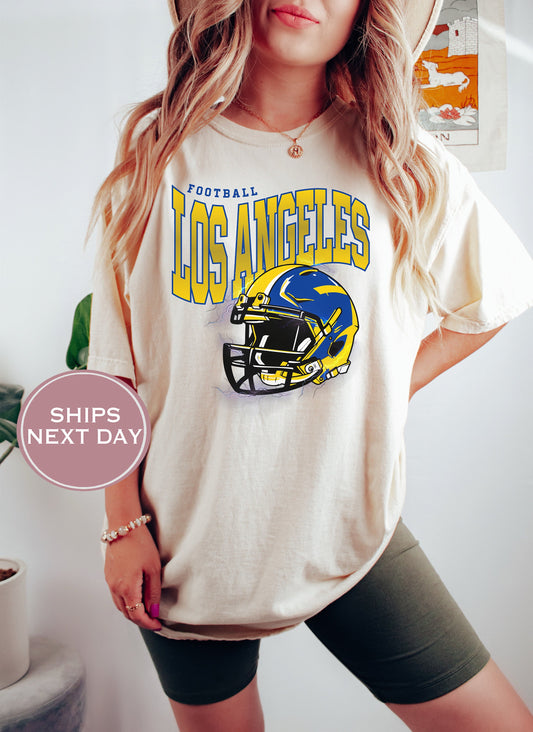 Retro Los Angeles Football Shirt, Vintage Los Angeles Football Shirt, Los Angeles Football, Trendy Los Angeles Football Shirt,Game Shirt