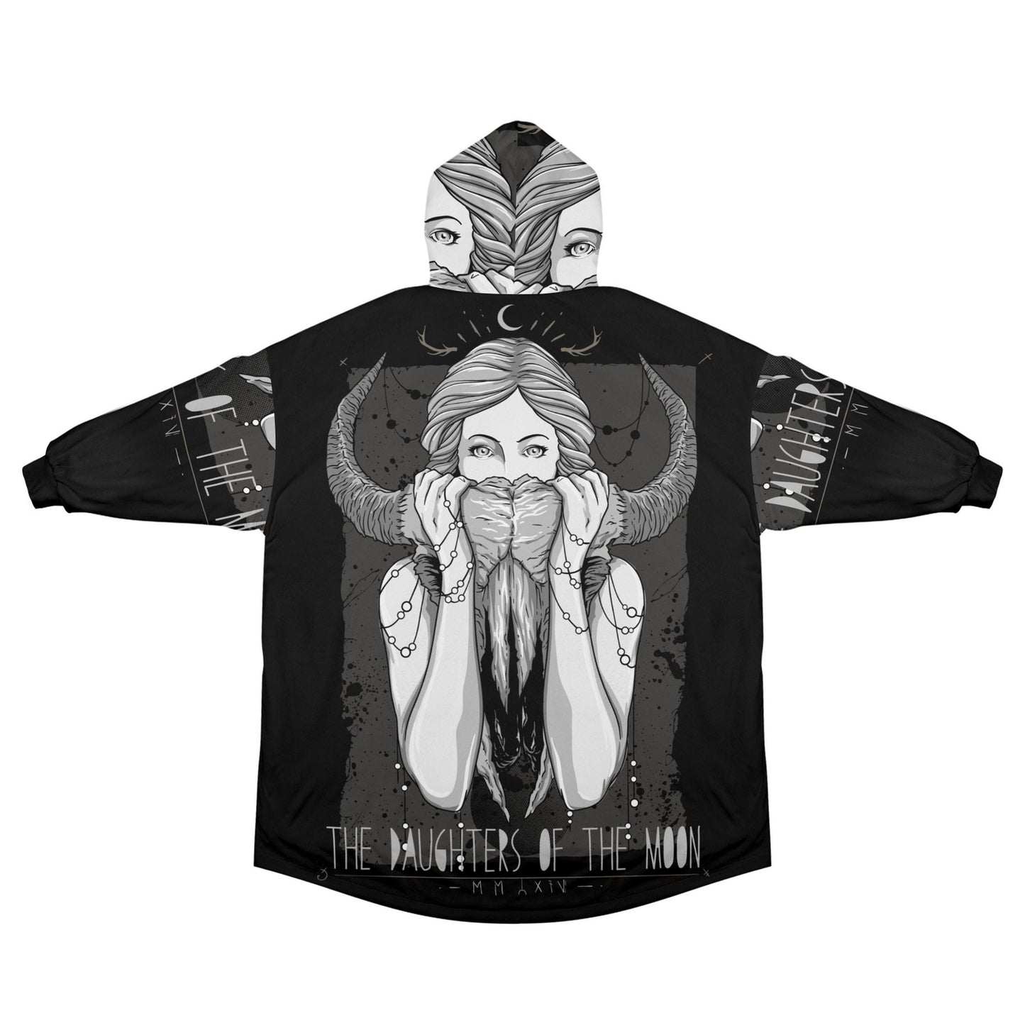 Zodiac Blanket Hoodie Personalized Fleece Loungewear