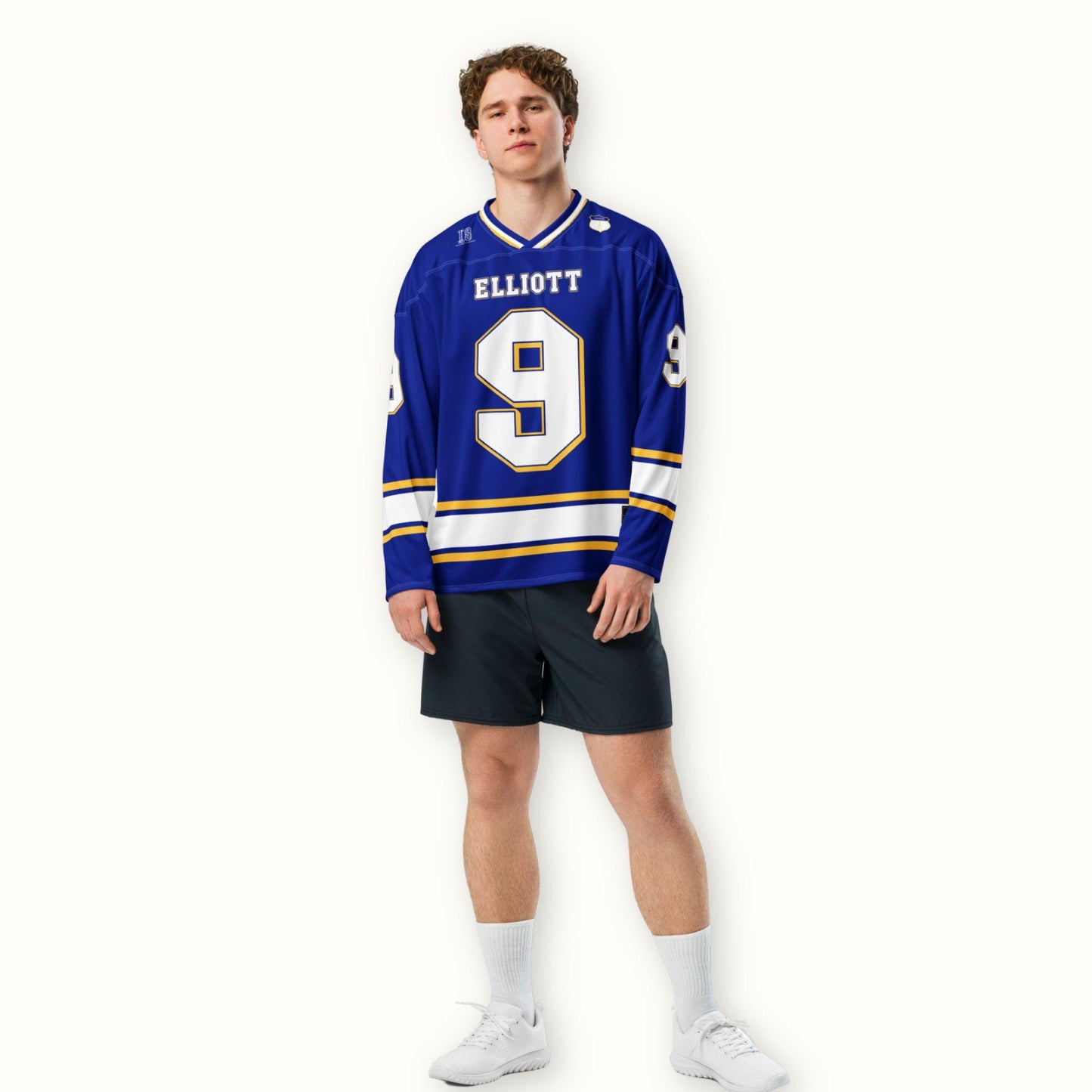 No. 9 NASCAR Unisex Hockey Jersey, Unisex Racing Fan Apparel