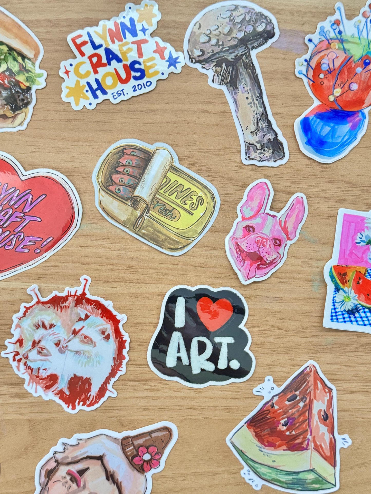 Watermelon Artist Decal | Waterproof Weatherproof | Fruit Watermelon Sticker