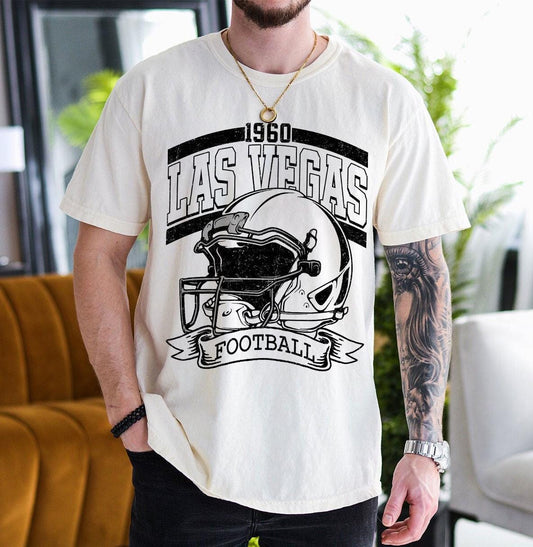 Vintage 90s Style Las Vegas Football Sweatshirt, Game Day Shirt, Las Vegas Team Football Shirt, Sunday Las Vegas, Las Vegas Football