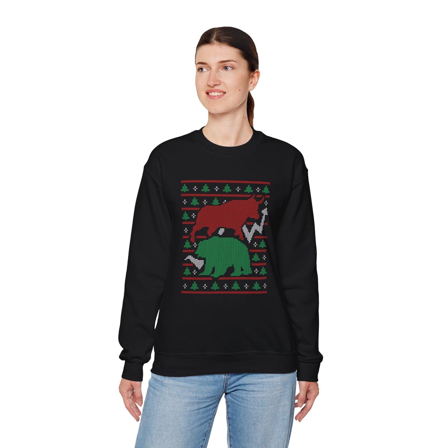 Stock Market Ugly - Sweatshirt, Wall Street Gift, Financial Analyst Clothing, Funny Market Trader Top, Investing Jumper, Finance