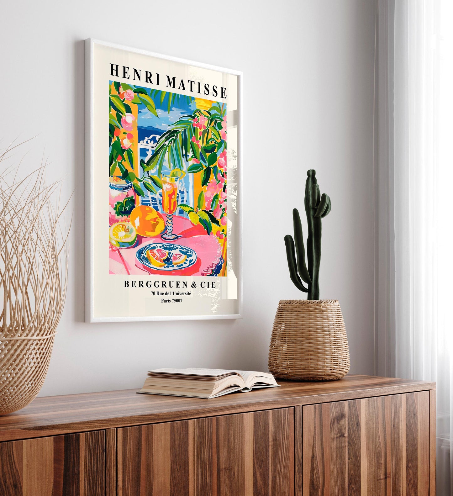 Henri Matisse Margarita Art Print: Tropical Summer Cocktail Wall Art