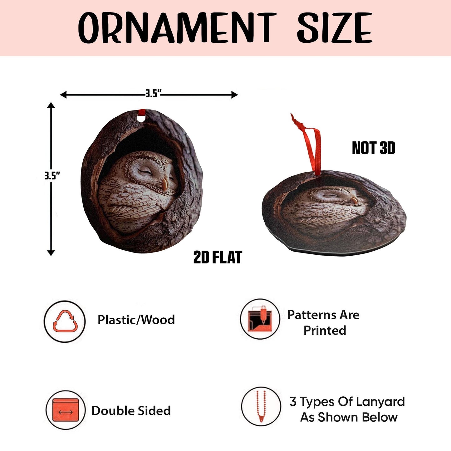 Personalized Espresso Martini 2D Flat Ornament, Spresso Martini Decor for Christmas Tree, Christmas Gifts Birthday Gifts for Espresso Lover