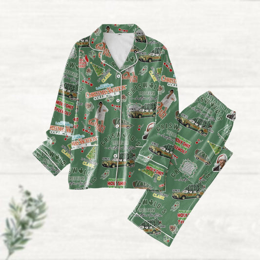 Christmas Griswold Pajamas Set, National Lampoons Christmas Vacation Shirt, Vintage Christmas Movie Pjs, Xmas Family Matching Outfits