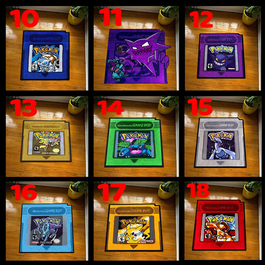 Blastoise rug, Blastoise 100 hp card rug