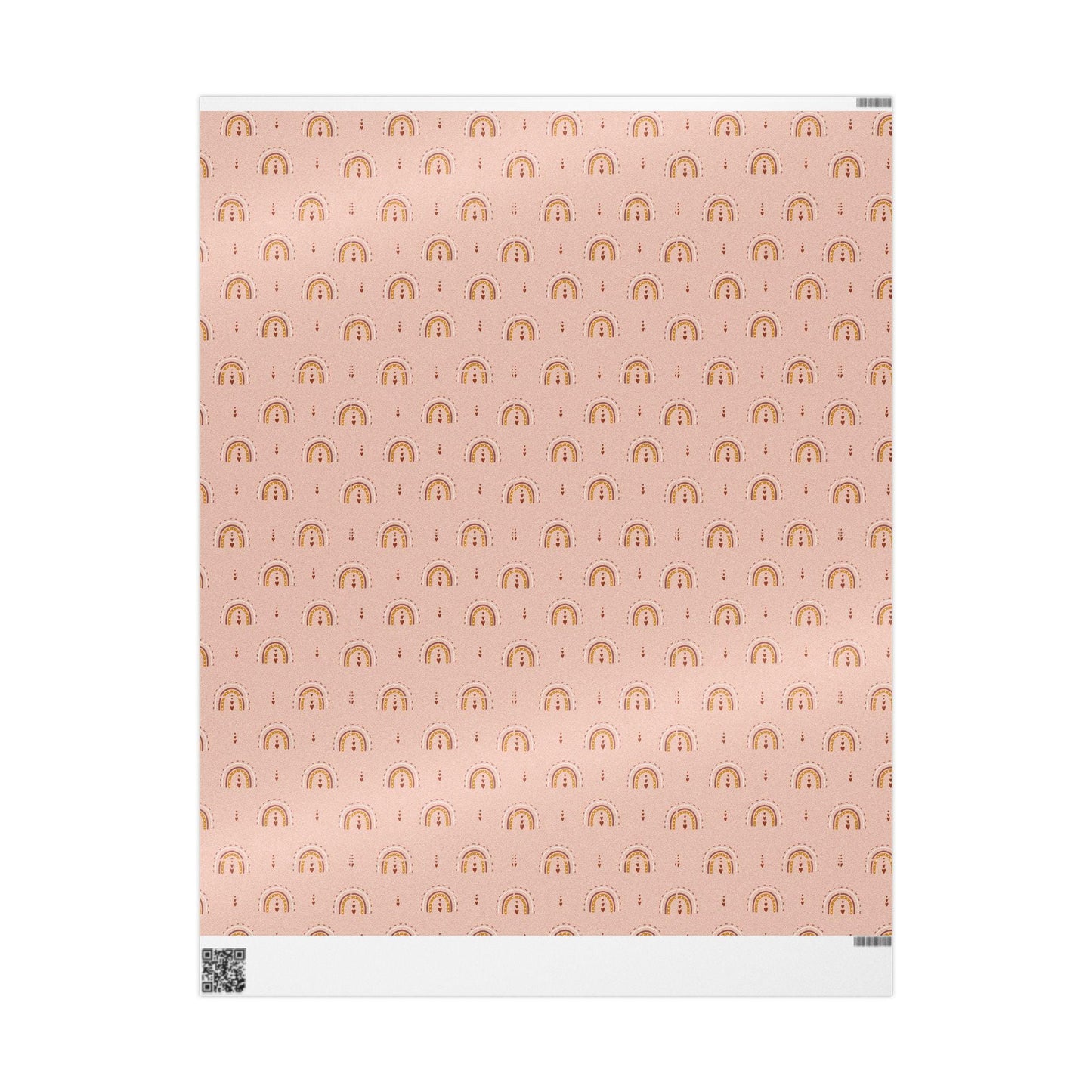 Girls Boho Gift Wrapping Papers | Boho Rainbow Gift Wrap - Kids Gift Wrapping Paper
