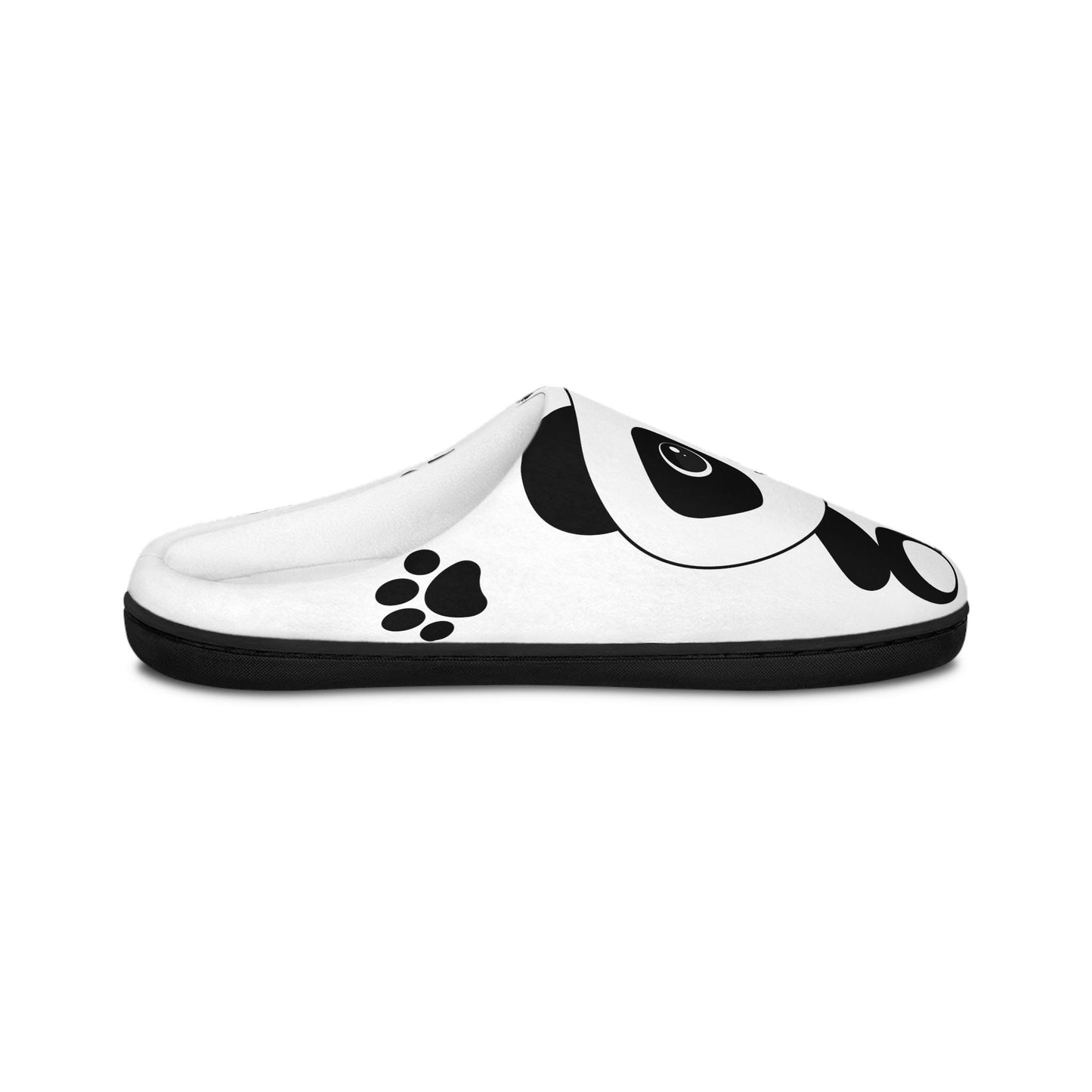 Kawaii Panda Slippers: Women's Cozy Flannel Fleece House Shoes