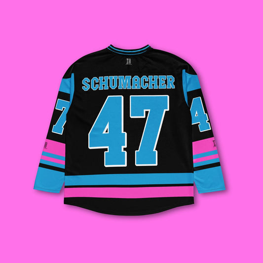 Racing Fan Oversized Hockey Jersey – Unisex Jersey with Bold Number Graphics