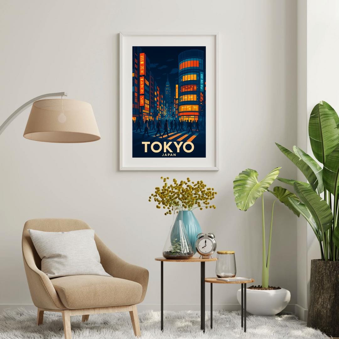 Tokyo Print, Japan Wall Art, Tokyo Wall Art, Tokyo Travel Print,Birthday Present, Wedding Gift, Travel Decor, Travel Wall Art, Japan Print