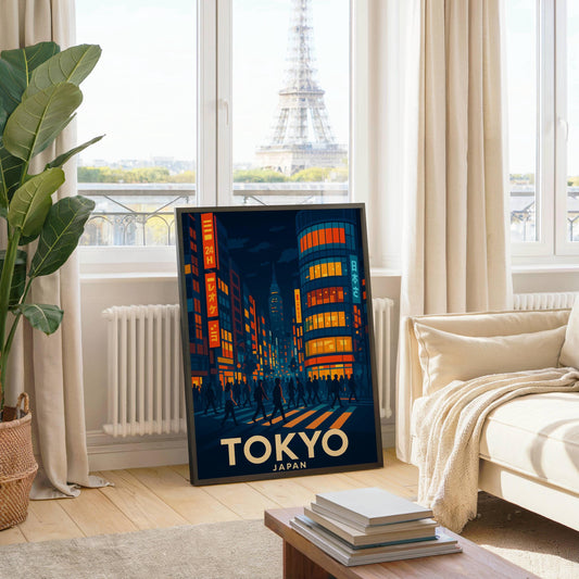 Tokyo Print, Japan Wall Art, Tokyo Wall Art, Tokyo Travel Print,Birthday Present, Wedding Gift, Travel Decor, Travel Wall Art, Japan Print