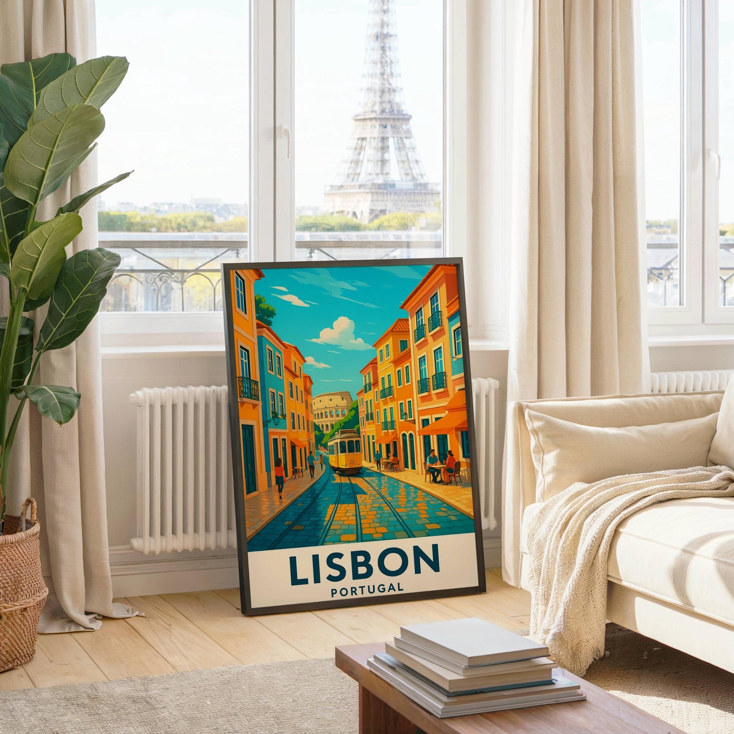 Lisbon Print, Lisbon Wall Art, Portugal Wall Art, Lisbon Travel Print, Birthday Present, Wedding Gift, Travel Decor, Travel Wall Art, Travel