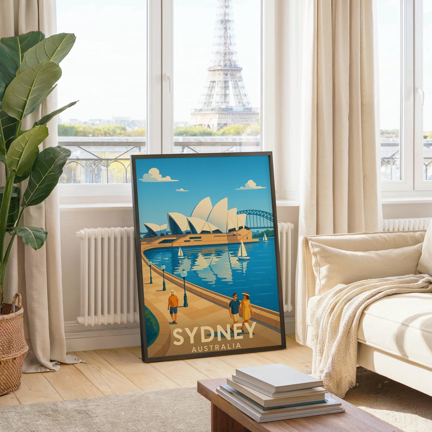 Sydney Print, Australia Wall Art, Sydney Wall Art, Sydney Travel Poster, Birthday Present, Wedding Gift Print, Travel Decor, Travel Wall Art