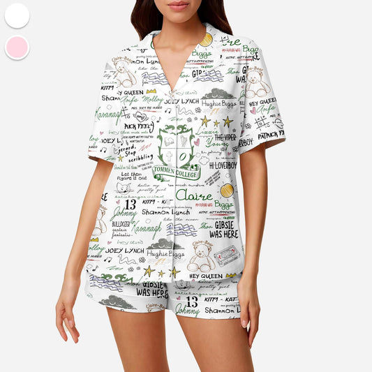 Boys Of Tommen Pajamas Set For Mom, Tommen College Pajamas, Kavanagh 13 Tumbler, Gift For Book Lover, Bookish Gift, Gift For Her