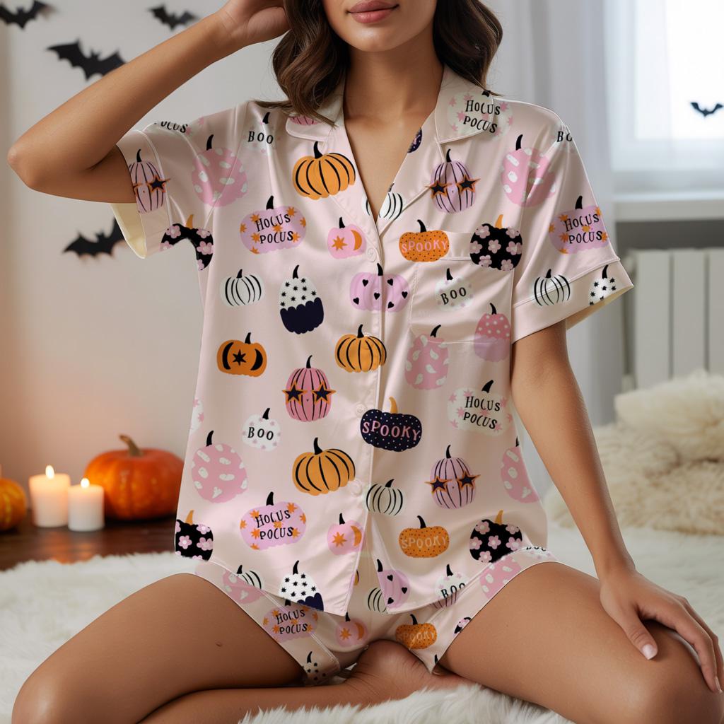 Halloween Cozy Season Pajamas, Family Pajamas Set, Halloween Gift, Halloween Costume, Pajama Set, Matching Holiday Pajamas, Gift for Her