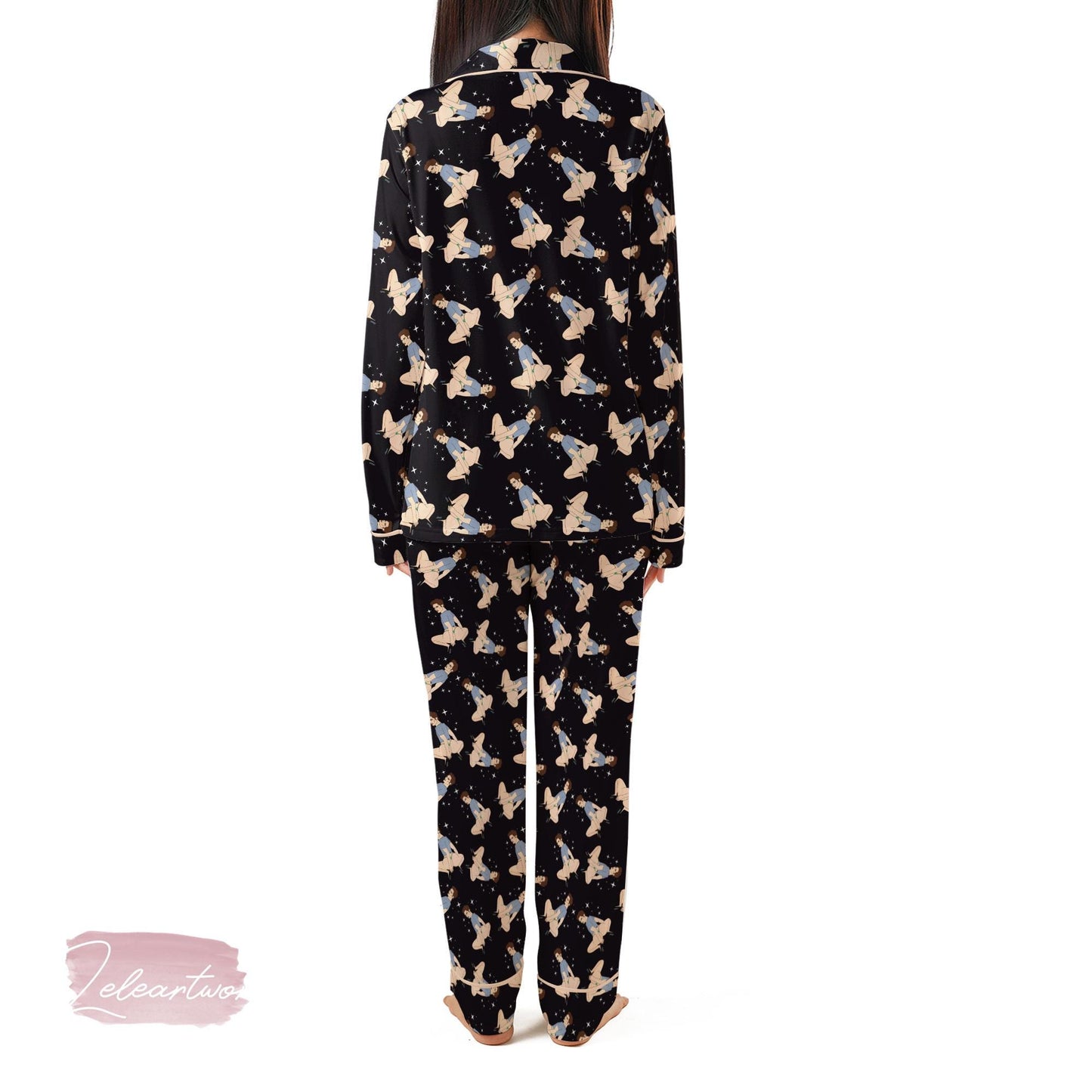 The Ass Of A Killer Bella Set – Spicy Pin-Up Pajama Shorts | Retro Star Nightwear | Sassy Fandom Lounge Gift